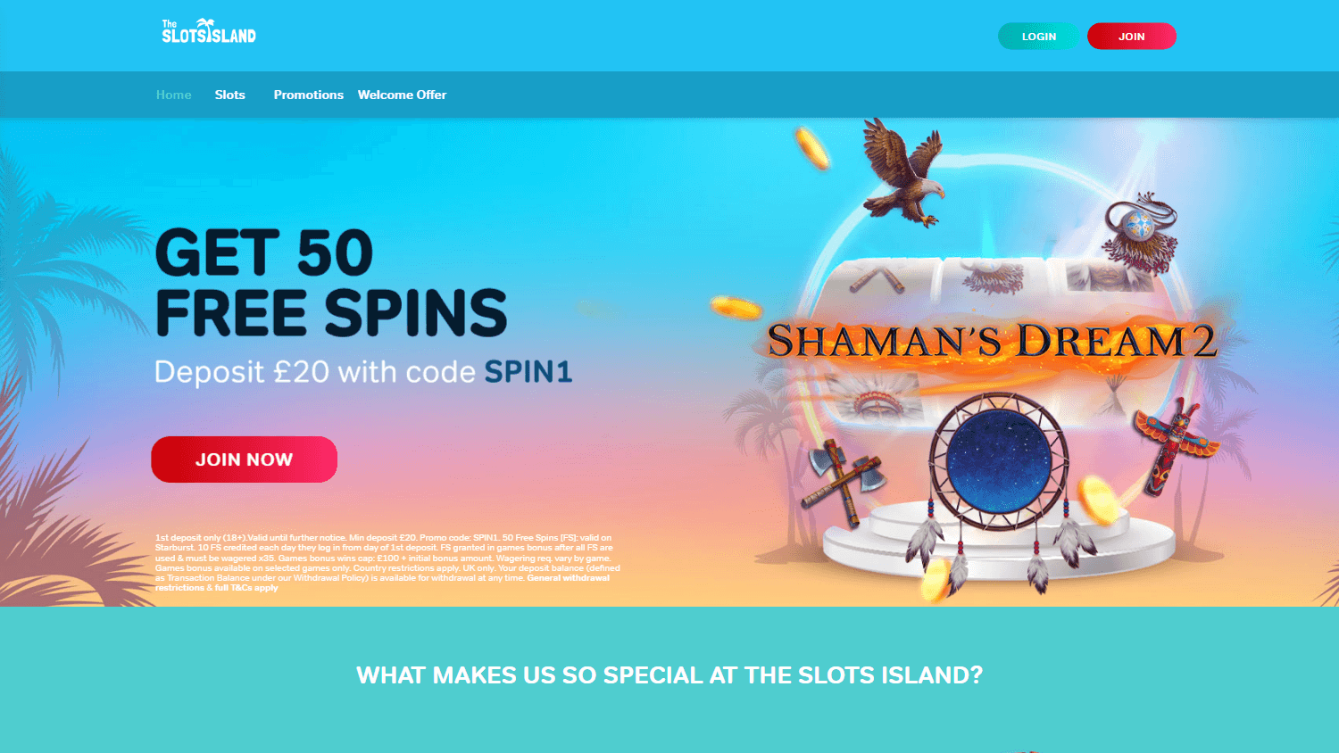 The Slots Island Casino Desktop screenshot